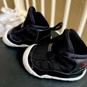 2019 Jordan 11 Crib Bootie 'Black'